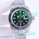 Swiss Copy Rolex Submariner DIW Parakeet Sandblasted Carbon Watch D-Green Dial